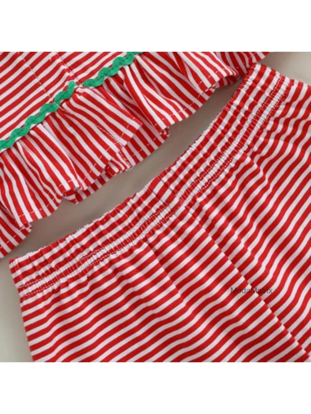 Girls Cotton Blend Pajama Set Long Sleeve Button Down Top and Pants